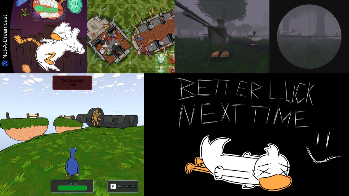 Game Jam Showcases Creative Takes on "Duck, Duck, Goose" Theme