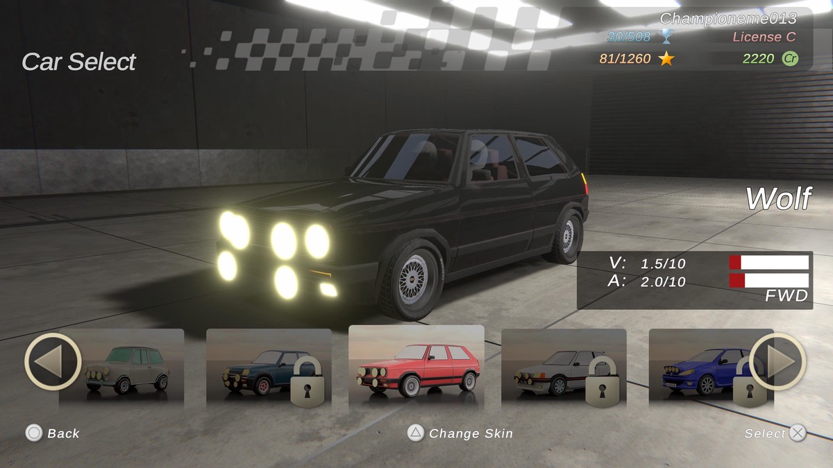Car selection